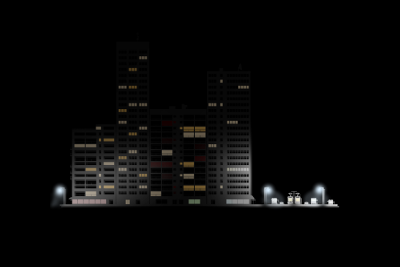 City Night, par Xavier E. G. Dierick